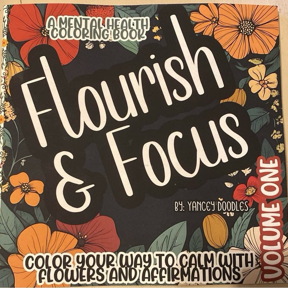 Mental health Coloring book